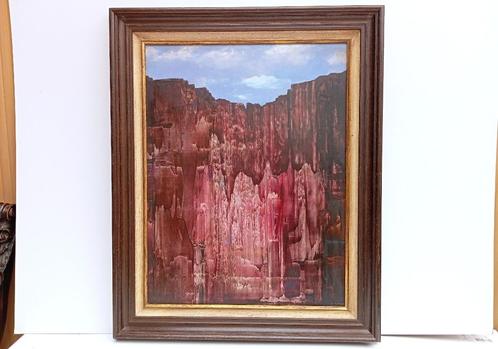 schilderij GEENENS ROBERT 1972, Antiek en Kunst, Kunst | Schilderijen | Klassiek, Ophalen of Verzenden