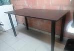 Table de bureau 135 cm X 65 cm, Comme neuf, Enlèvement, Bureau