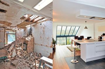 Renovatie van binnen en buiten  beschikbaar voor biedingen