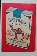 vintage USA CAMEL reclamebord 50 x 70 alu, Ophalen, Gebruikt, Reclamebord