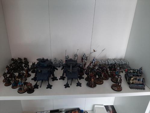 Astra militarum/ krieg leger, Hobby en Vrije tijd, Wargaming, Gebruikt, Warhammer 40000, Figuurtje(s), Met verf, Ophalen of Verzenden