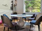 Roche Bobois Aqua-tafel en Fenice-stoelen, Ophalen, Zo goed als nieuw