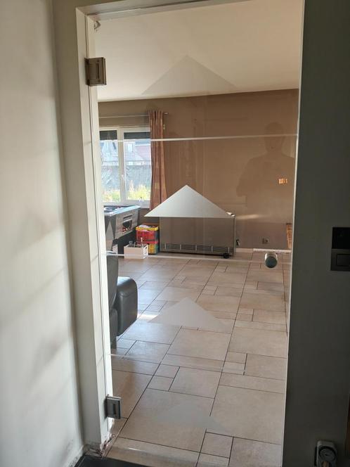 glazen deuren, Doe-het-zelf en Bouw, Deuren en Vliegenramen, Zo goed als nieuw, Binnendeur, 200 tot 215 cm, 80 tot 100 cm, Glas
