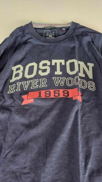 T-shirt LM River Woods jongen 10/12 jaar 