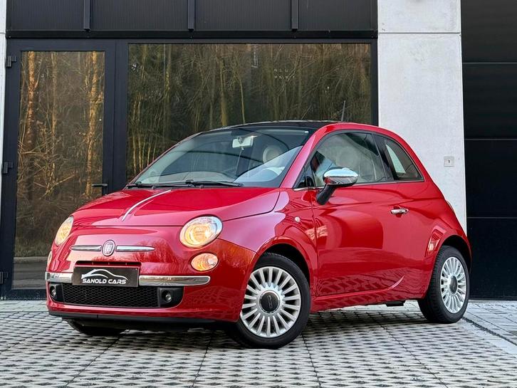 Fiat 500 • 0.9i Twinair • Lounge • Carplay, Auto's, Fiat, Bedrijf, Te koop, Elektrische ramen, Benzine, Euro 5, Handgeschakeld