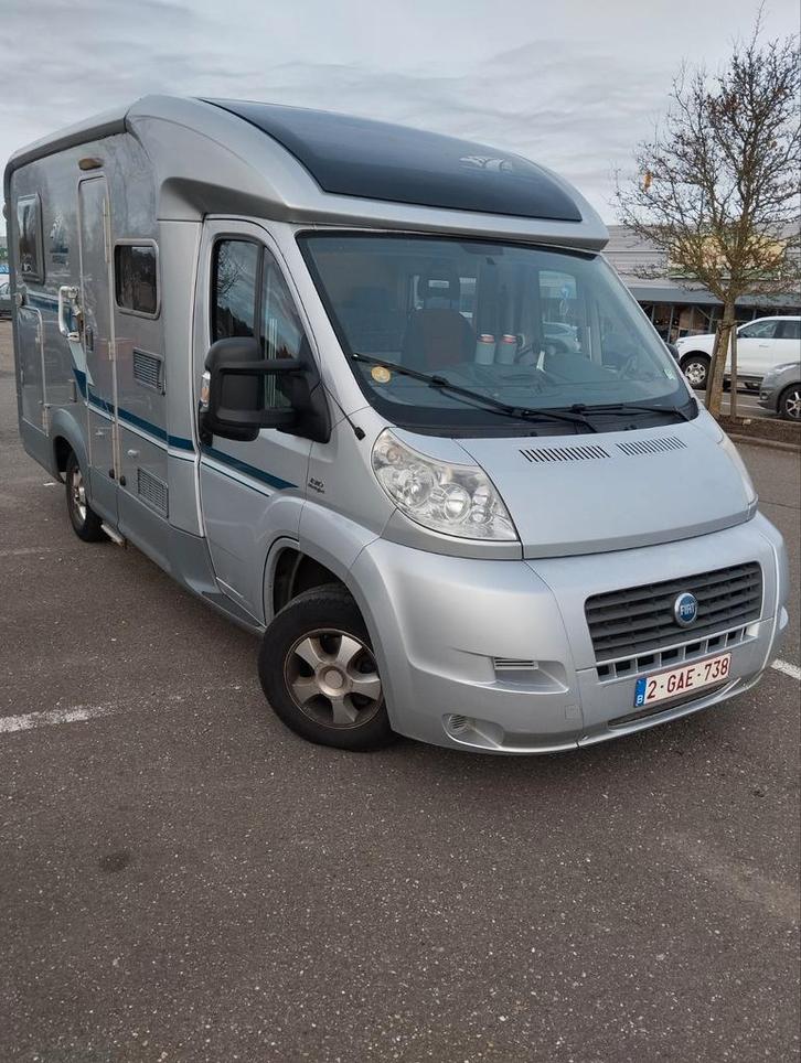 Mobilehome Knaus / Fiat, 2007 met 168.000 km, Caravans en Kamperen, Mobilhomes, Particulier, tot en met 4, Integraal, Knaus, Fiat