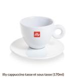 Tasses à café illy originales – 3 tailles disponibles, Enlèvement, Comme neuf, Porcelaine