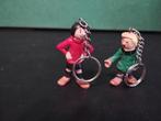 kuifje herge : 2 sleutelhangers quick flupke 1986 . bully., Ophalen of Verzenden, Zo goed als nieuw