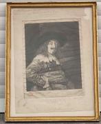 Eau forte signe Charles Bernier, Antiek en Kunst, Kunst | Etsen en Gravures, Ophalen of Verzenden