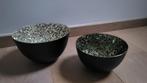 2 decoratieve schalen, Ophalen of Verzenden, Nieuw, Rond, Schaal