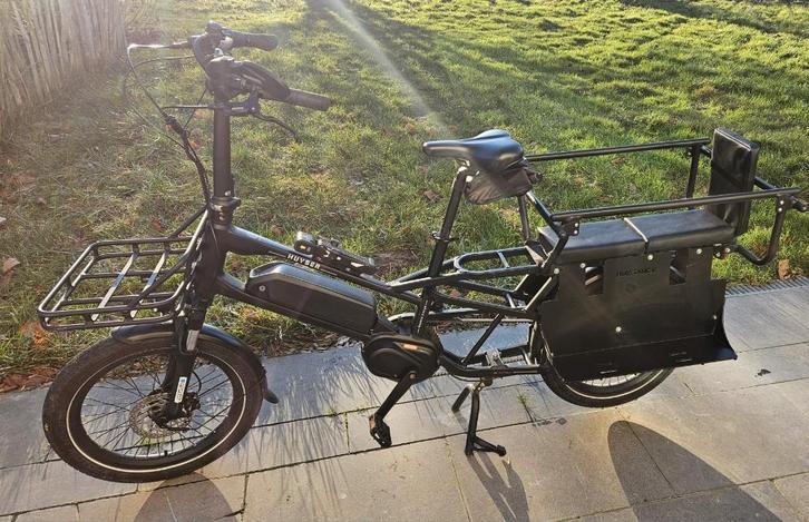 LONGTAIL FIETS HUYSER DOUBLE CARGO BELT, Fietsen en Brommers, Elektrische fietsen, Gebruikt, Overige merken, Ophalen