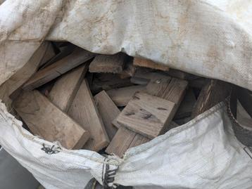 Bigbag brandhout uit palletten en voligeplanken  beschikbaar voor biedingen