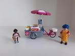 PLaymobil hotdogkraam - compleet, Ophalen of Verzenden, Zo goed als nieuw, Complete set