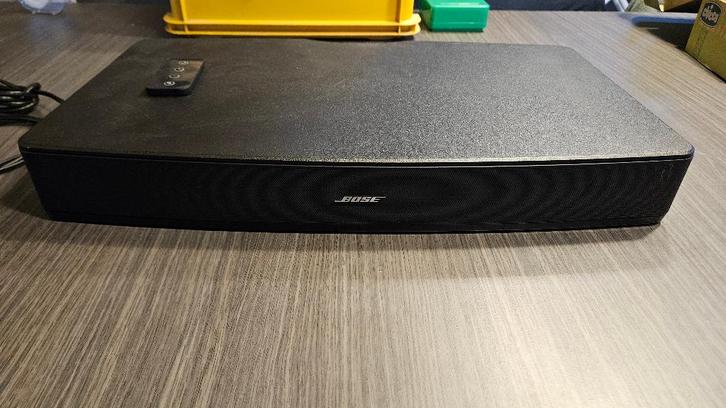 Bose solo TV sound system, TV, Hi-fi & Vidéo, Barres de son, Comme neuf, Avec subwoofer intégré, Enlèvement ou Envoi