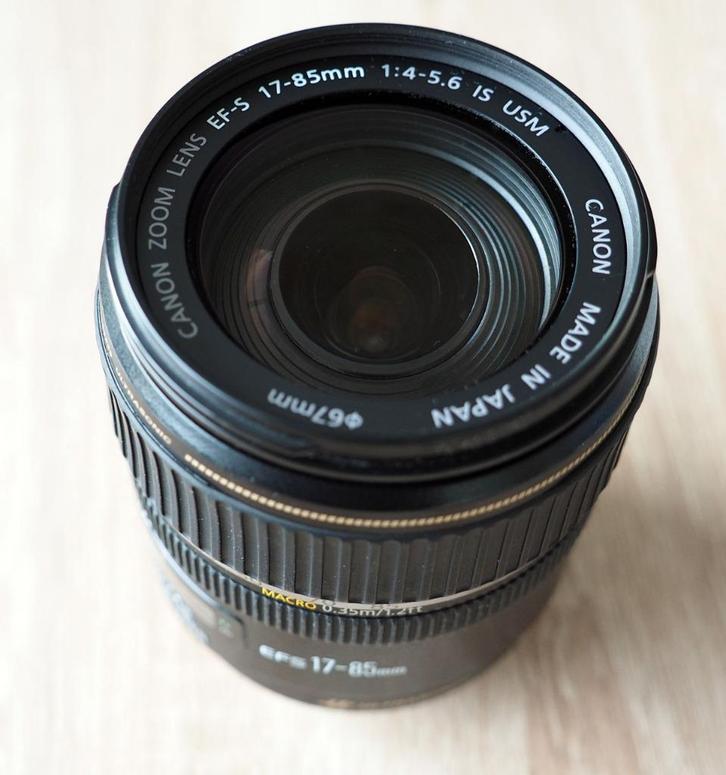 Canon 17-85mm lens, beeldstabilisatie, Audio, Tv en Foto, Foto | Lenzen en Objectieven, Zo goed als nieuw, Ophalen of Verzenden