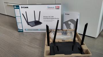 D-Link DIR-842 Wireless-AC1200 Wi-Fi Gigabit Router beschikbaar voor biedingen