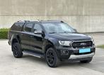 Ford Ranger 2021 Automaat 4x4 Wildtrak 78139km 214pk, Automaat, 157 kW, Zwart, Leder