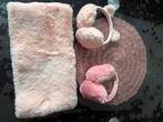 Lot cache cou et oreilles pour fille, Ophalen of Verzenden, Zo goed als nieuw, Meisje, Setje