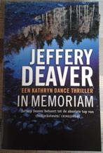 Boek - In memoriam - Jeffery Deaver - Thriller - € 5, Amerika, Ophalen of Verzenden, Zo goed als nieuw, Jeffery Deaver