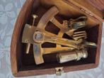 Sextant klein in houten doosje, Watersport en Boten, Ophalen, Zo goed als nieuw, Gps of Kompas