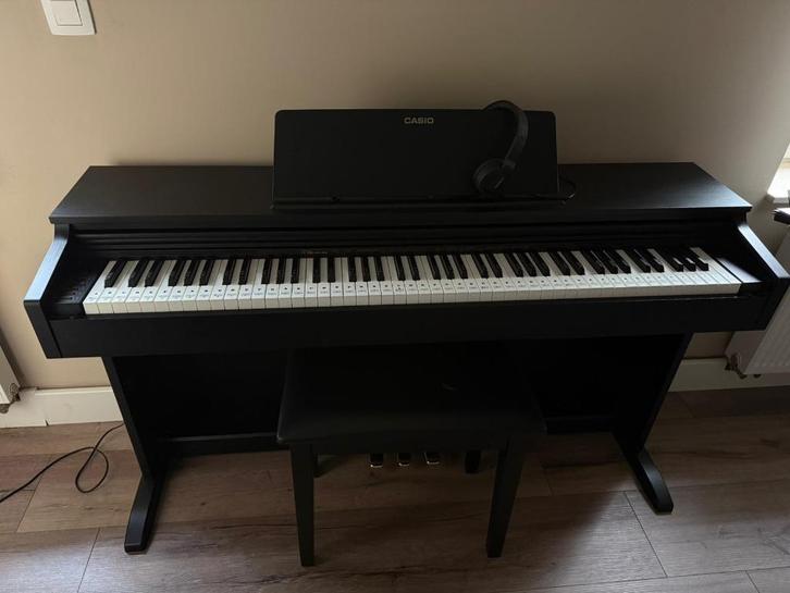 Ensemble de piano numérique Casio AP 270, noir, Musique & Instruments, Pianos, Comme neuf, Piano, Noir, Digital, Enlèvement