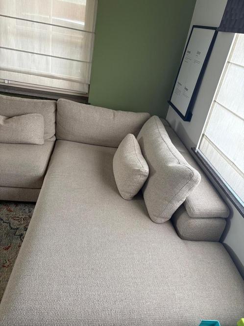 Zetel - 6 stoelen - tafel - dressoir - salonkast, Antiek en Kunst, Antiek | Meubels | Kasten, Ophalen