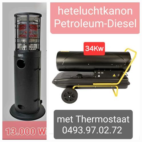 warmtekanon 34kw NIEUW IN DE DOOS, Doe-het-zelf en Bouw, Verwarming en Radiatoren, Nieuw, Thermostaat, Ophalen