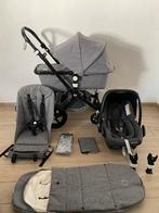 Bugaboo Cameileon 3 + kinderwagen(Black /Grey Mélange 3-in1, Regenhoes, Babygeluk, Babygelukjasara@outlook.be, Ophalen of Verzenden