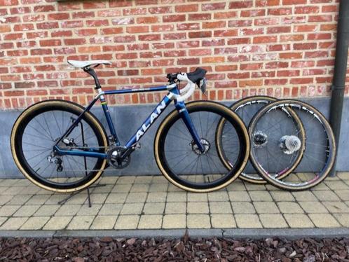 Crossfiets Alan carbon maat XS + paar wielen, Fietsen en Brommers, Fietsen | Crossfietsen en BMX, Gebruikt, 24 inch of meer, Chroom