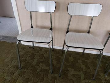 Vintage mica stoelen begin jaren 70 beschikbaar voor biedingen