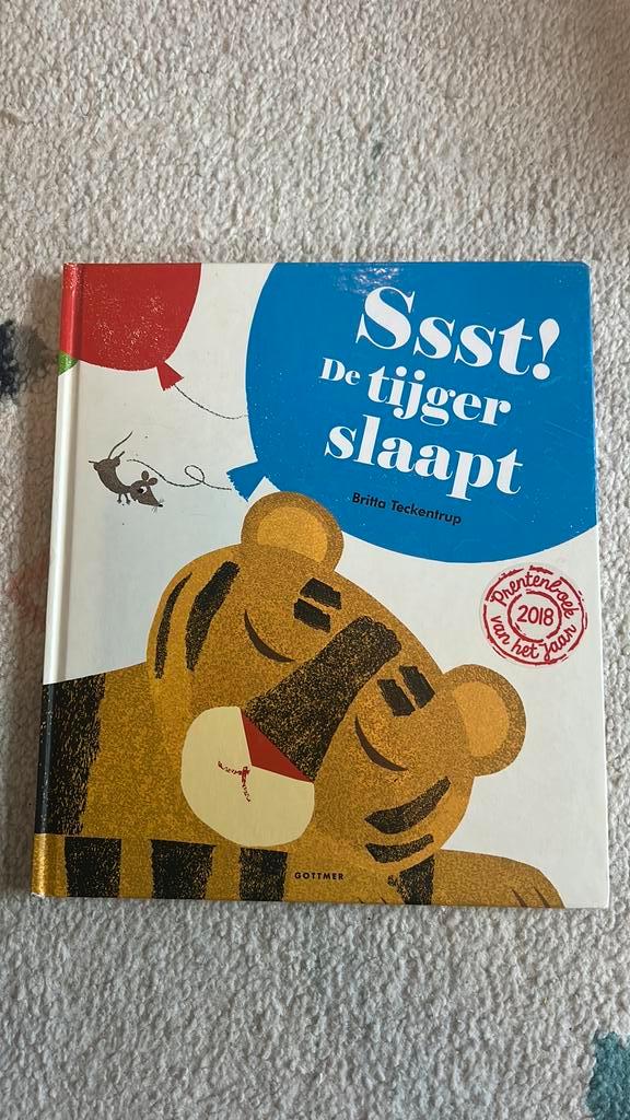 Britta Teckentrup - Ssst! De tijger slaapt, Boeken, Prentenboeken en Plaatjesalbums, Prentenboek, Ophalen