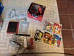 Nintendo console wii mini red in doos met 5 games, Games en Spelcomputers, Ophalen of Verzenden, Zo goed als nieuw, Met 2 controllers