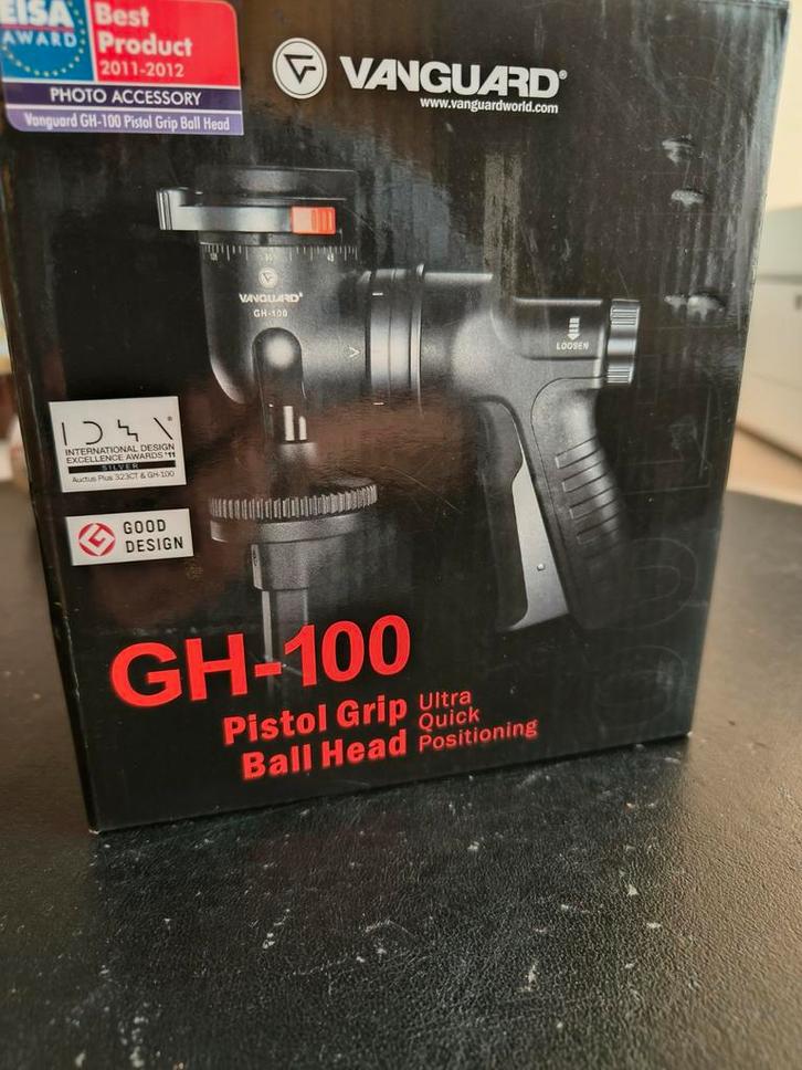 Het Vanguard GH-100 pistoolgreep, Audio, Tv en Foto, Fotografie | Statieven en Balhoofden, Zo goed als nieuw, Balhoofd, Ophalen of Verzenden