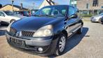 renault clio 1.2i wordt GEKEURD 128000km OHBOEK 2002, Auto's, 4 cilinders, Zwart, Bedrijf, Grijs