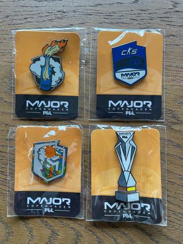 Counter Strike Copenhagen Major Official Pins Full Set CS2