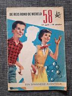 Rene Follet Will Publiart - De reis rond de wereld 1958, Enlèvement ou Envoi, Autres personnages, Utilisé, Livre ou Jeu