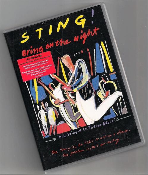 STING Bring on the Night DVD live BRANFORD MARSALIS, CD & DVD, DVD | Musique & Concerts, Comme neuf, Musique et Concerts, Enlèvement ou Envoi