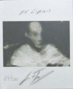 LUC TUYMANS / ILLUSION REALITY / BOEK + EX-LIBRIS / 22x14cm, Antiek en Kunst, Kunst | Litho's en Zeefdrukken, Ophalen of Verzenden