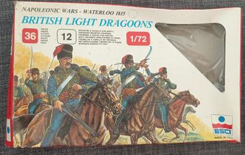 British Light Dragoons 1/72 : Figurines ESCI