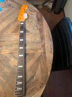 Jazz bass neck “rosewood/block inlay” repair logo F, Muziek en Instrumenten, Verzenden