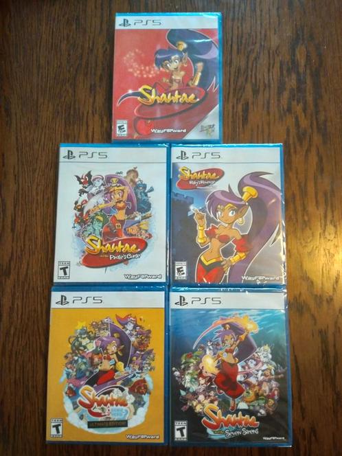 PS5 - Complete Shantae reeks (NIEUW) / Limited Run Games, Consoles de jeu & Jeux vidéo, Jeux | Sony PlayStation 5, Neuf, Enlèvement ou Envoi