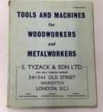 1930 Tools Machines Woodworkers Metalworkers oud boek boekje, Antiek en Kunst, Ophalen of Verzenden