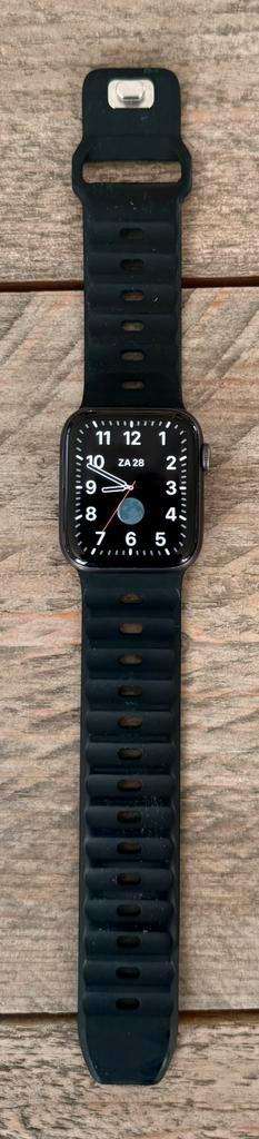 Apple Watch 6/44 mm gris sidéral !, Bijoux, Sacs & Beauté, Montres connectées, Comme neuf, iOS, Noir, Distance, État, La vitesse