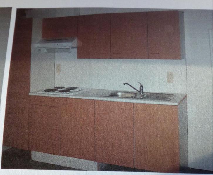 te koop 2 gebruikte keuken inclusief  toestellen, Huis en Inrichting, Keuken | Complete keukens, Gebruikt, Overige typen, Wit