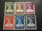 België/Belgique 1953 Mi 961/966 zonder gom/sans gomme, Postzegels en Munten, Verzenden, Zonder gom
