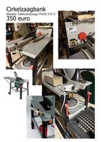 Cirkelzaagbank, Ophalen, Gebruikt