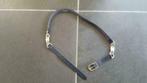 donkerblauwe leren riem van River Woods maat 85 - 90, Losse buckle of gesp, 3 tot 5 cm, River Woods, Echt leder