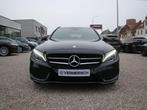 Mercedes-Benz C 250 AMG-LINE*211PK*LEDER*LED*CAMERA*NAVIGAT, Auto's, Mercedes-Benz, Zwart, 4 cilinders, 0 kg, Zwart