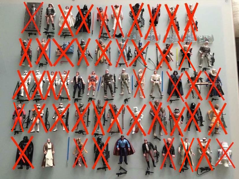 Star Wars action figures compleet (1995-1999), Collections, Star Wars, Comme neuf, Figurine, Enlèvement ou Envoi