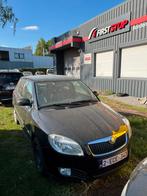 Skoda fabia 1.4 diesel 2008 met motorschade, Auto's, Skoda, Airbags, Zwart, Particulier, 59 kW